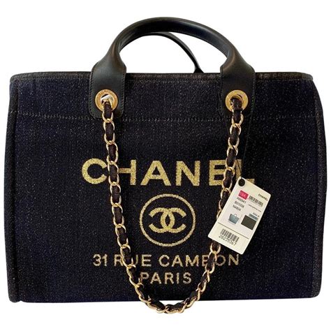 chanel deauville gold|chanel deauville tote price.